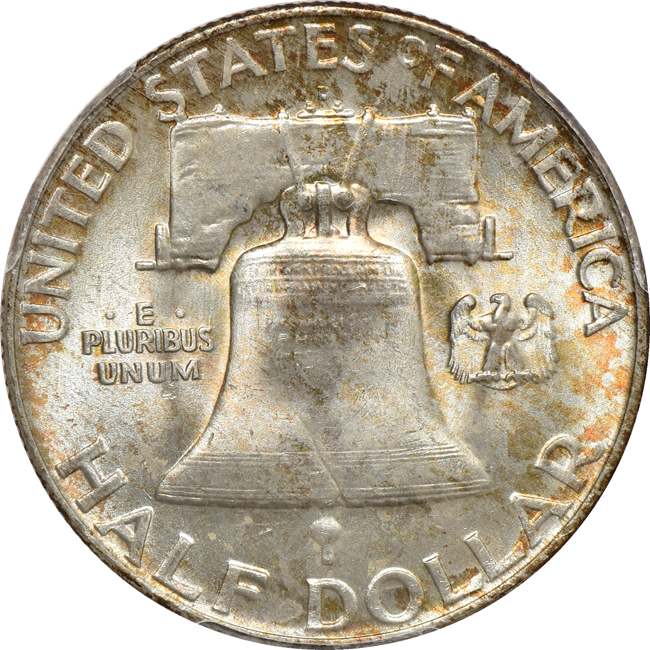 1950 NGC MS-65 FBL, 1954-D PCGS MS-65FBL, and a 1954-D MS-66 CAC