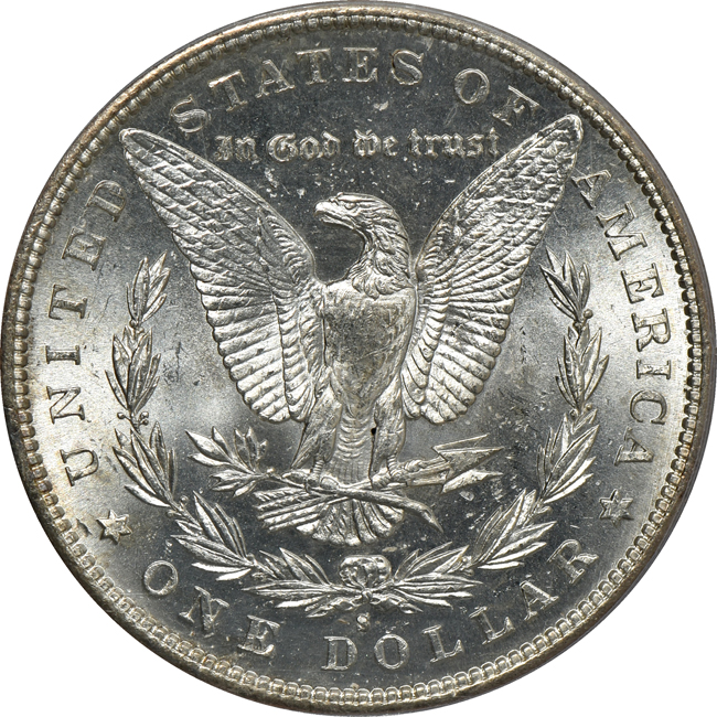 1889-S PCGS MS-65