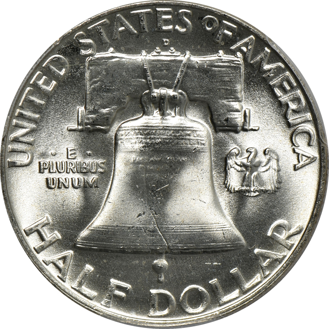 1950 MS-66FBL CAC, and a 1960-D MS-65FBL, both PCGS