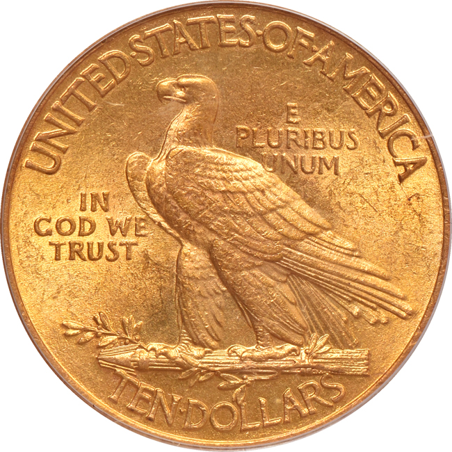 1908 Motto PCGS MS-62 (green label)