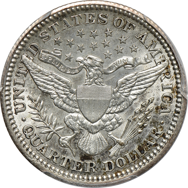 Five quarters certified by PCGS