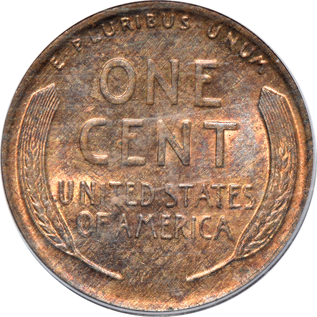 1909 VDB Lincoln MS-64RD, 1911-D MS-65RD, and a 1916 MS-64RB, all PCGS