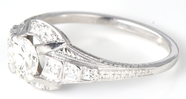 Platinum Diamond Ring 