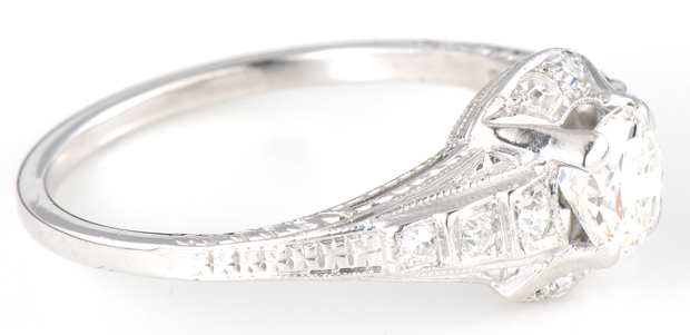 Platinum Diamond Ring 
