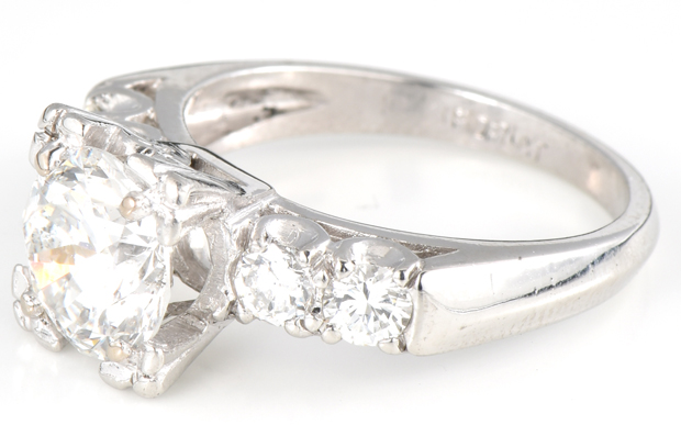 Platinum Diamond Ring