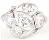 14K White Gold Diamond Ring
