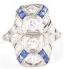 Platinum Vintage Diamond Ring