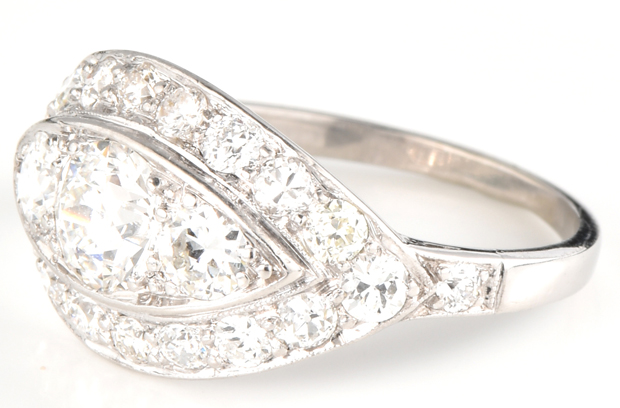 Platinum Diamond Ring 