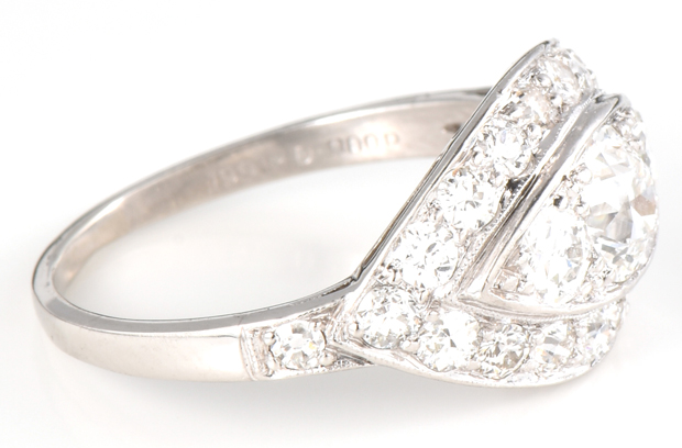 Platinum Diamond Ring 