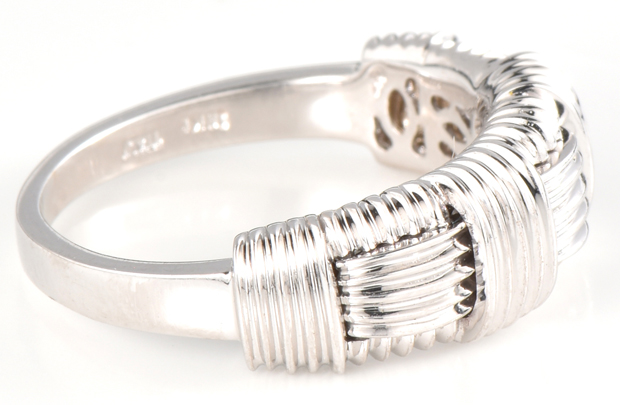 18K White Gold Roberto Coin Ring