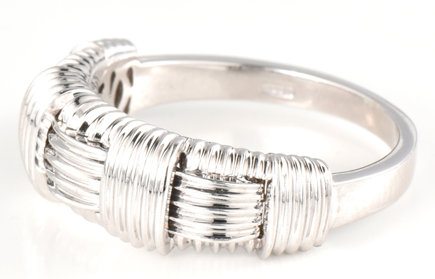 18K White Gold Roberto Coin Ring