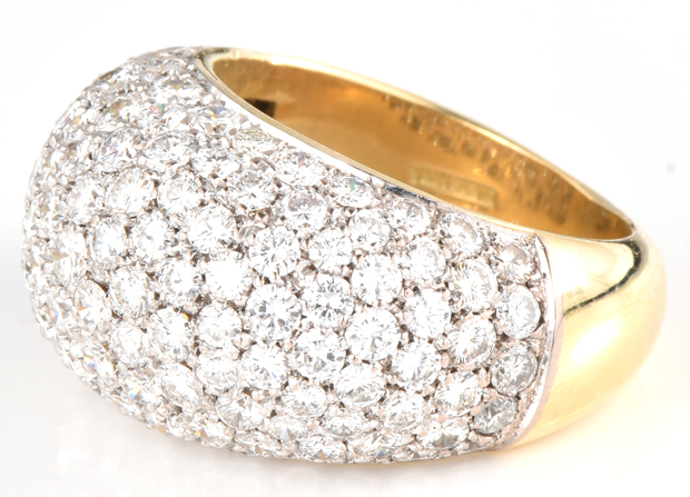 18K Two-Tone Diamond Ring