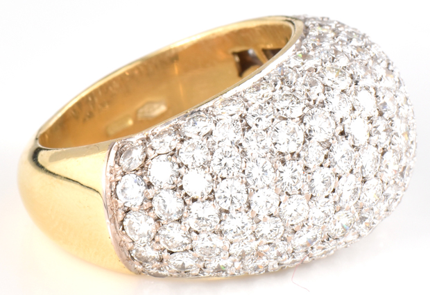 18K Two-Tone Diamond Ring