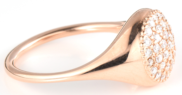 18K Rose Gold Pandora Ring
