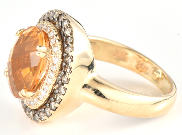 14K Yellow Gold Le Vian Ring 