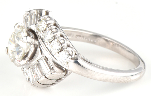 Platinum Diamond Ring 