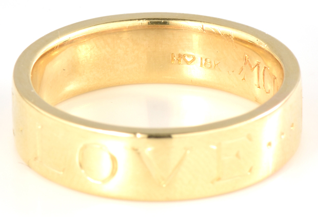18K Yellow Gold Paul Morelli Band