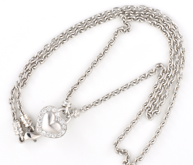 Platinum Scott Kay Necklace