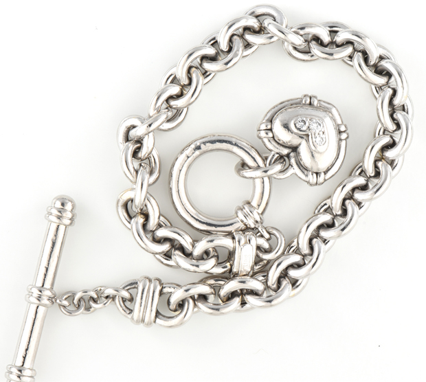 Scotsman auction co lot 184 platinum scott kay link bracelet
