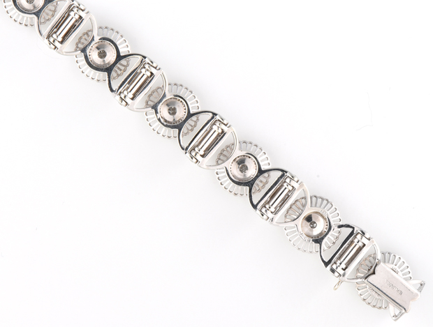 18K White Gold Diamond Bracelet