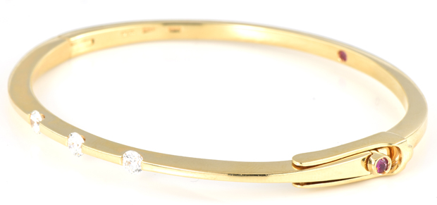 19K Yellow Gold Roberto Coin Bangle