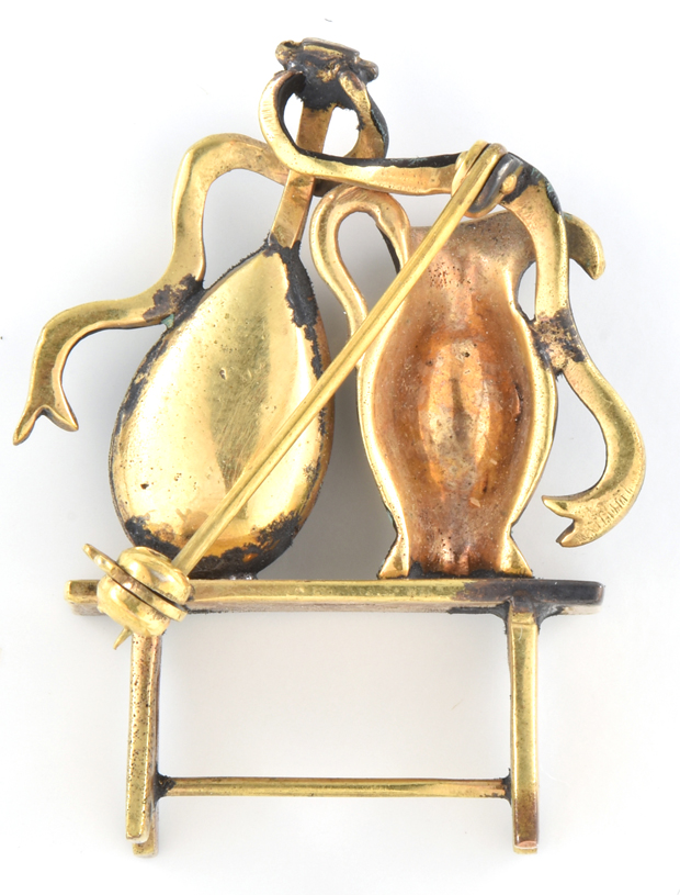 9K Yellow Gold Pin
