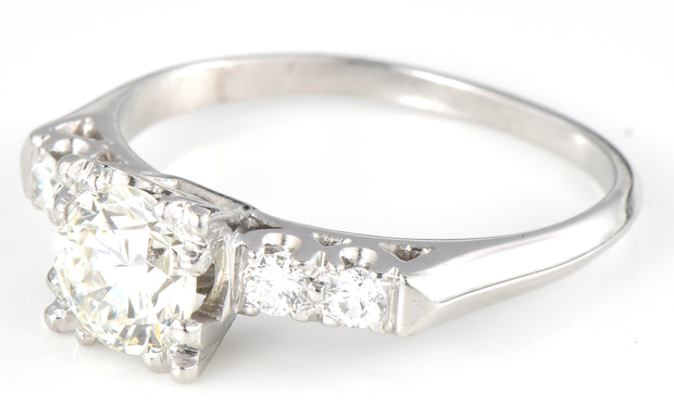 Platinum Diamond Ring