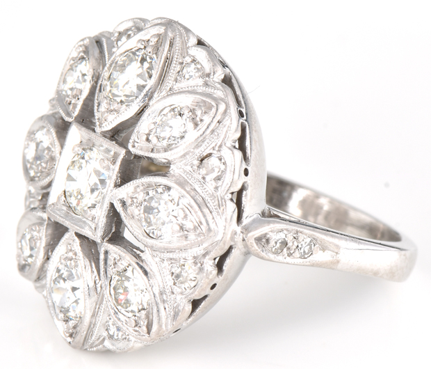 Platinum Diamond Ring