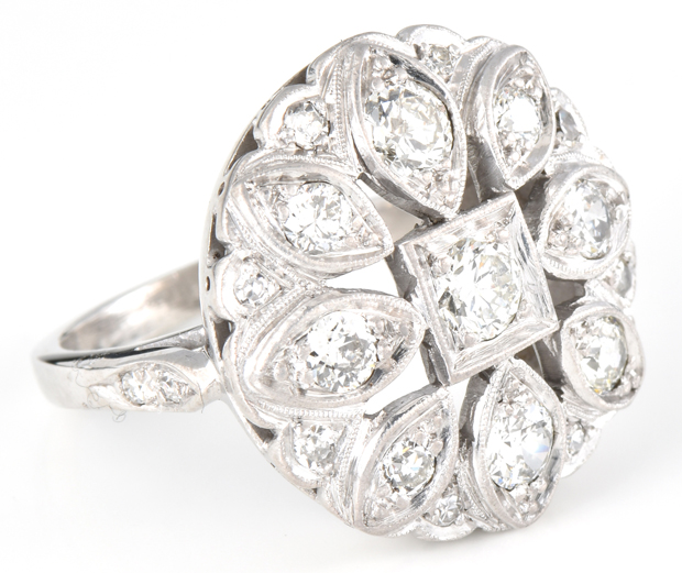 Platinum Diamond Ring