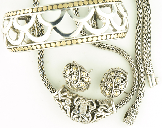 John Hardy Necklace, Bracelet and Earrings 