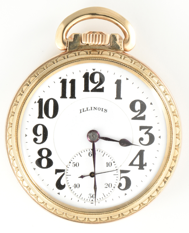 Six Railroad Men’s Pocket Watches 