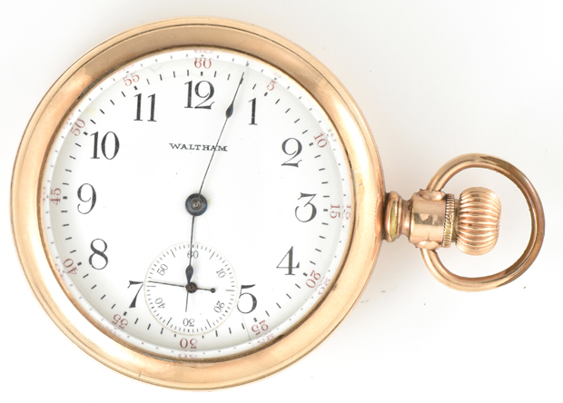 Eight Gold Filled Pocket Watches
