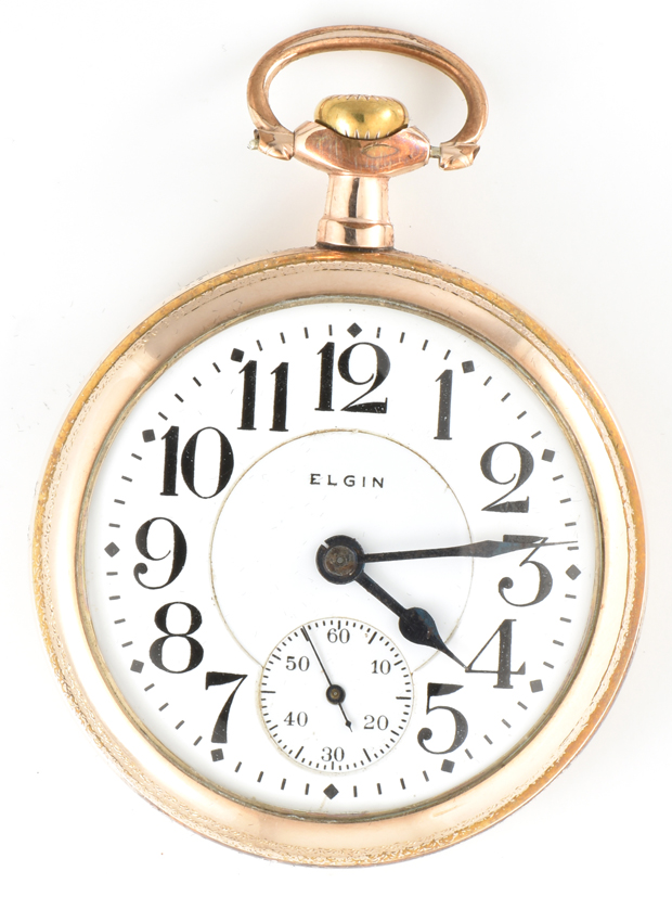 Eight Gold Filled Pocket Watches