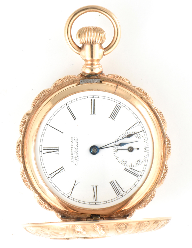 Two 14K Yellow Gold Ladies Pocket Watches