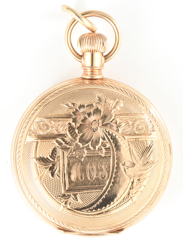 Two 14K Yellow Gold Ladies Pocket Watches