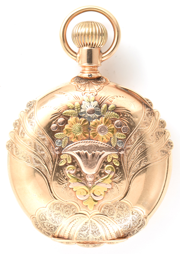 14K Elgin Natl. Watch Co. Hunter Case Pocket Watch 