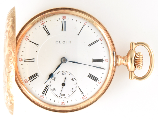 14K Yellow Gold Elgin Man’s Pocket Watch
