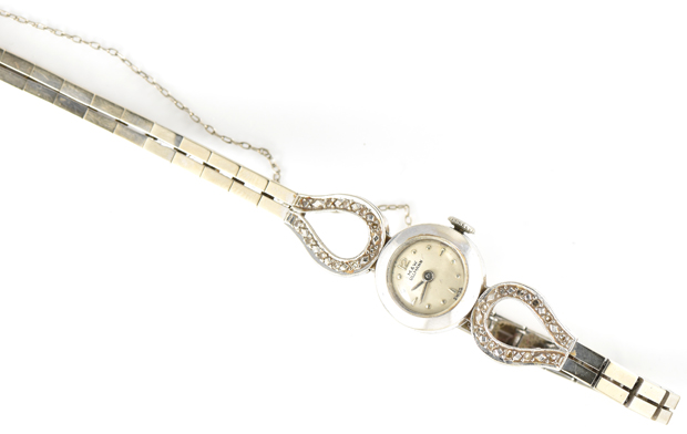 Five 14K Gold Ladies Watches 