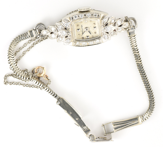 Five 14K Gold Ladies Watches 