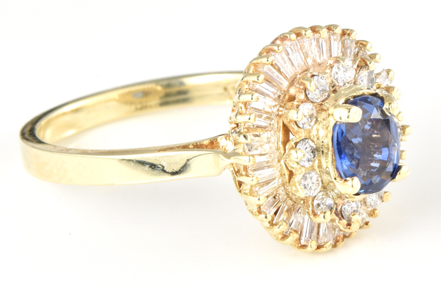 14K Yellow Gold Tanzanite Rings 
