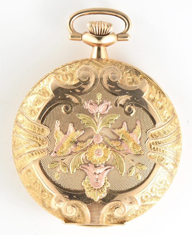 14K Yellow Gold Man’s Elgin Pocket Watch 