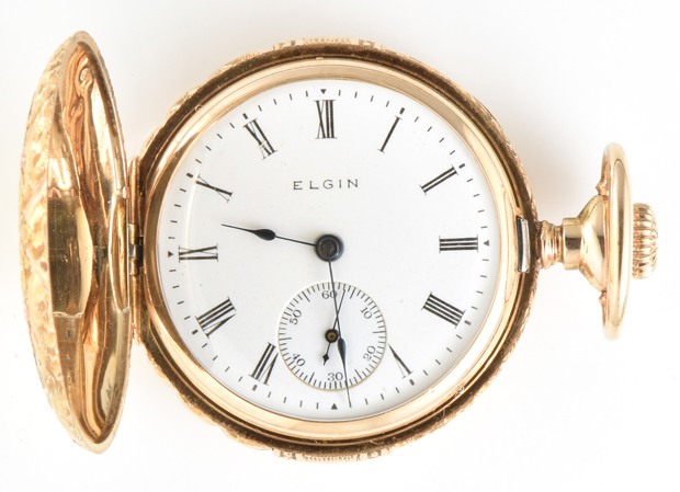 14K Elgin Pocket Watch 