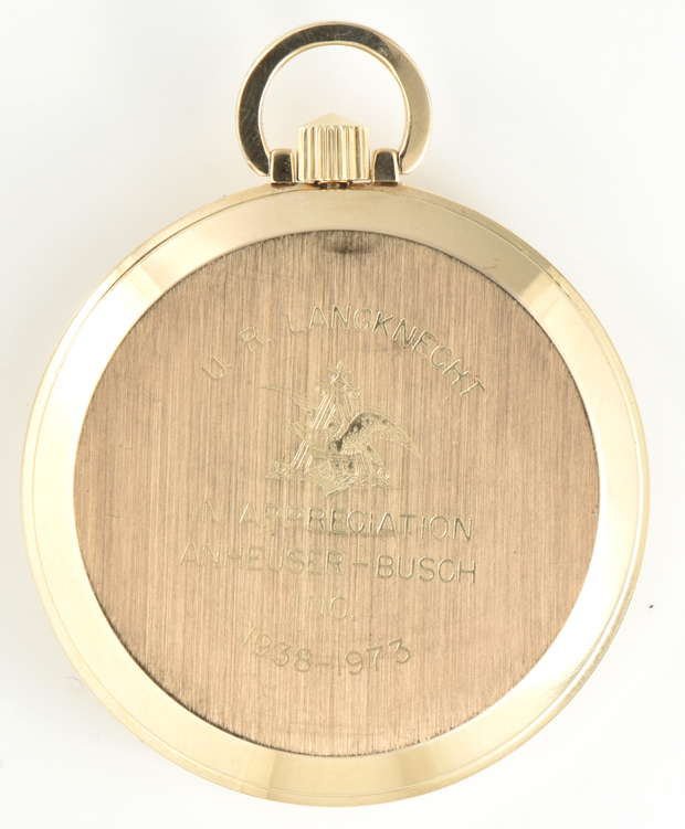10K Gold Filled Longines Pocket Watch 