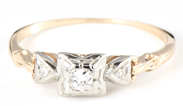 Group of Vintage Diamond Rings
