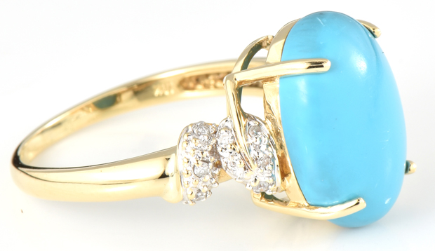 18K Yellow Gold Ring 