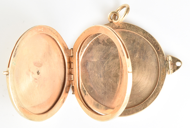 14K Yellow Gold Locket