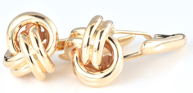14K Yellow Gold Cufflinks