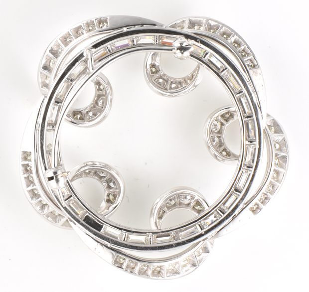 Platinum Diamond Pin