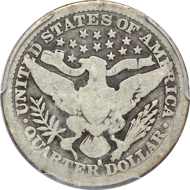 1896-S, 1897-S, and 1914-S, all PCGS G-4 CAC