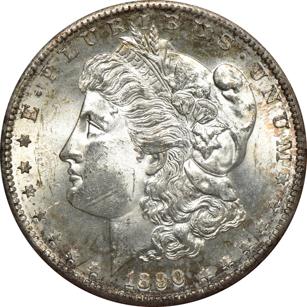 1890-S Redfield, 1896 Redfield, and an 1897-S Redfield